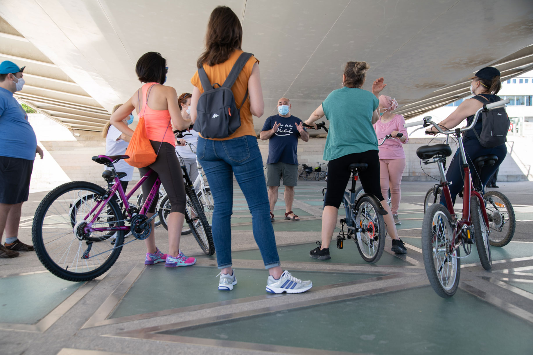 Cursos para aprender a ir en bicicleta en València