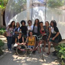 mujeres ciclistas creativas